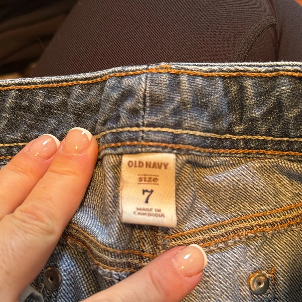 Old Navy Jean Skirt